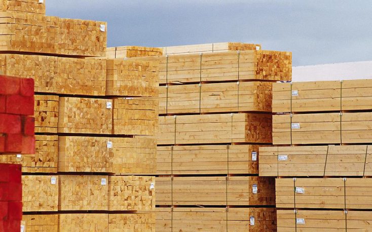 Prices for China’s imported lumber fall sharply after record highs