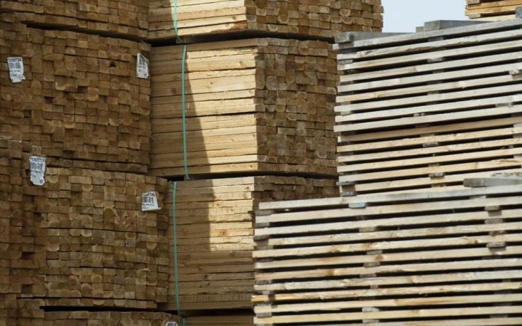 European softwood lumber exports to US rise sharply in 2022