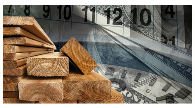 US lumber retreats from three-month high on weaker housing data