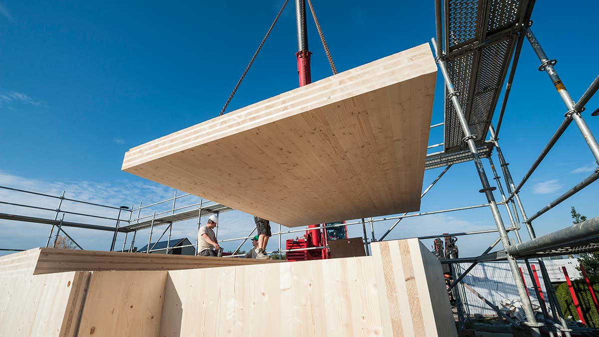 Study questions CLT’s potential as a concrete alternative