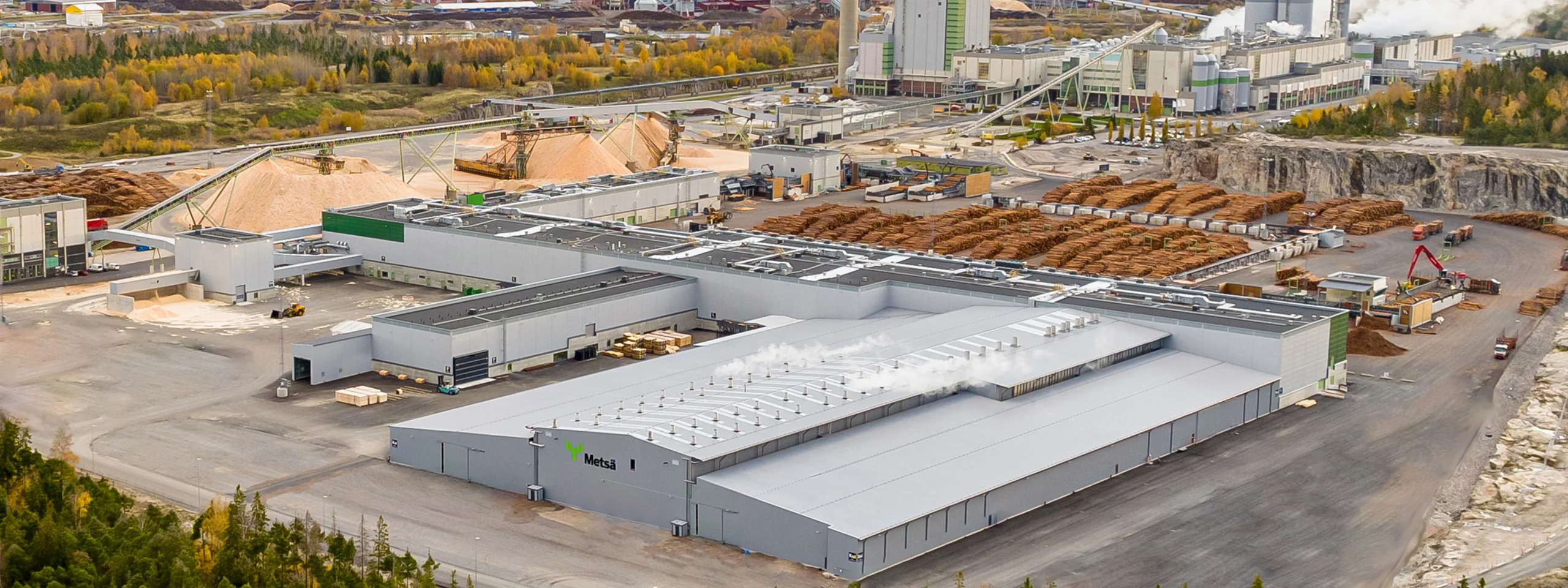 Metsä Fibre’s Rauma sawmill runs at less than 60% capacity