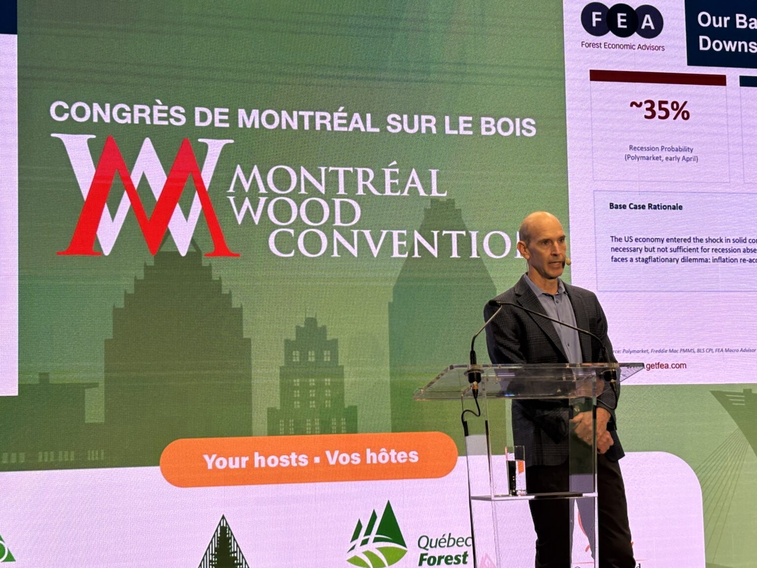 Montreal Wood Convention opens with focus on oil shock, recession risks and lumber outlook