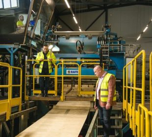“Stiga RM” birch plywood processing plant in Kuldīga put into operation