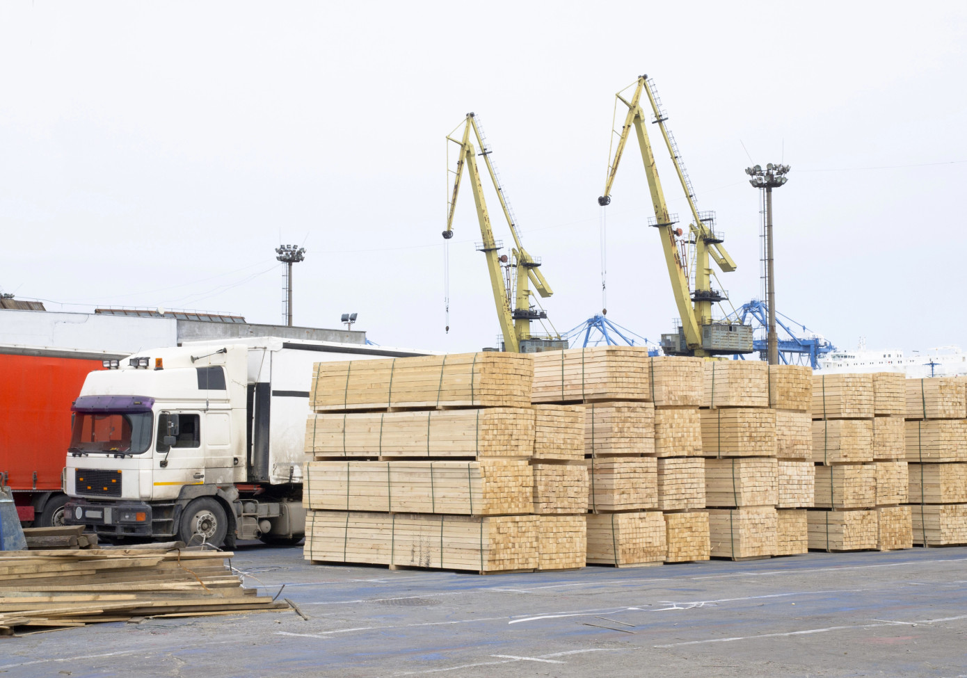 Higher freight costs push MENA lumber prices lower