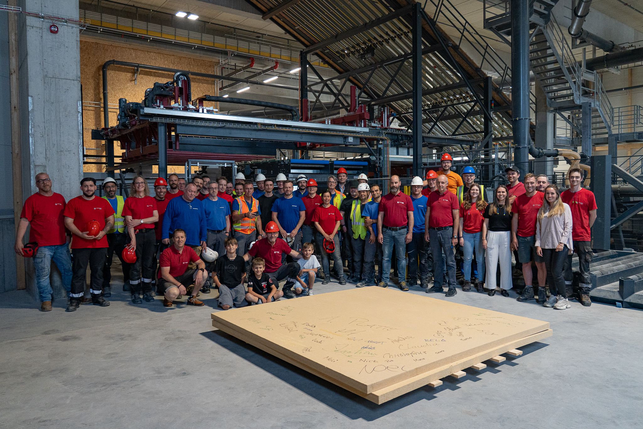 Schilliger Holz is starting production of wood fibre insulation boards