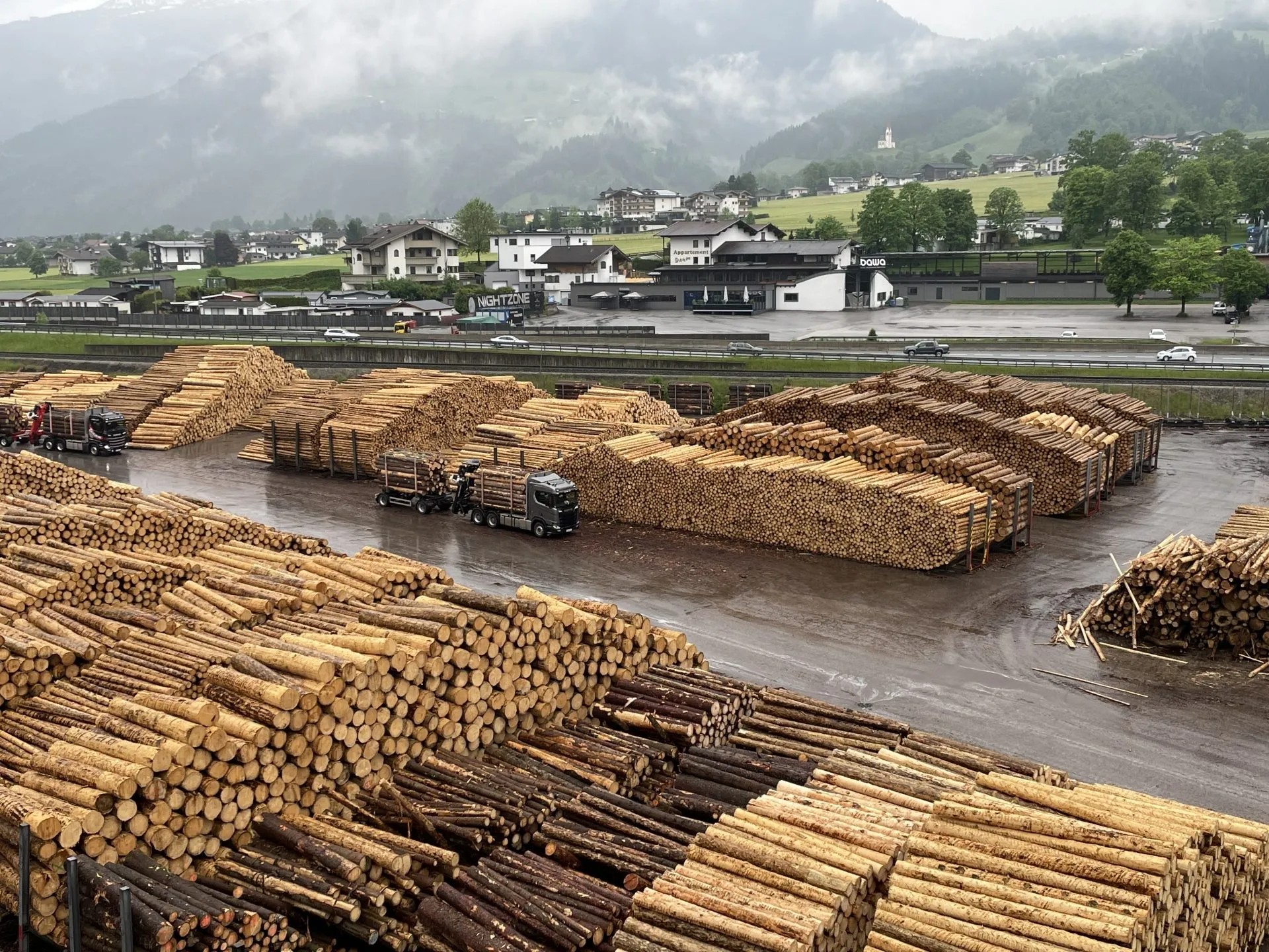 Austrian sawmills maintain steady log procurement