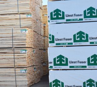 West Fraser cuts quarterly loss as lumber and panel markets strengthen