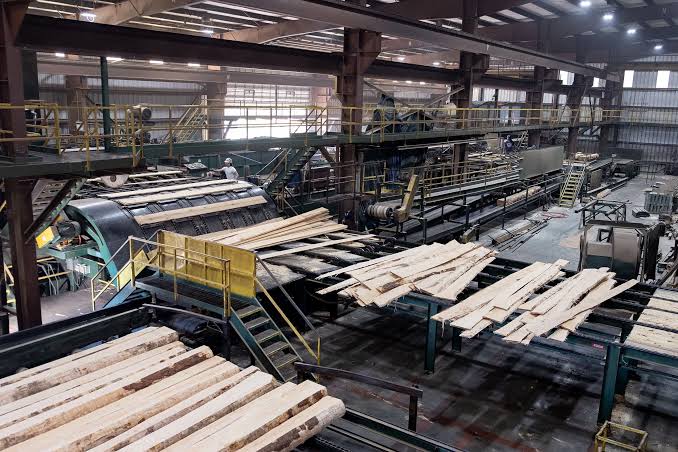 North American sawmills are consolidating into fewer, bigger plants